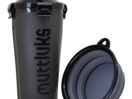 Muttluks Bottle with Collapsible Dog Bowl For Discount