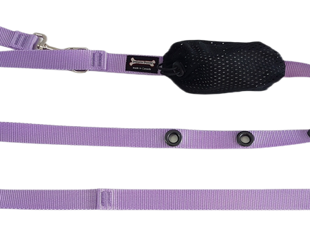 Smoochy Poochy Hands Free Leash - Lavender Online now