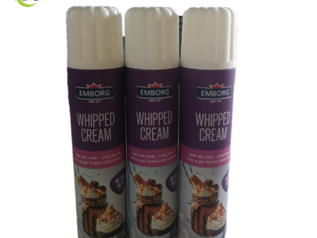 SPRAY WHIPPED CREAM Emborg on Sale