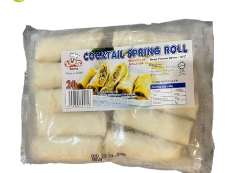 SPRING ROLL VEGE LS 20pcs 500g pack Discount