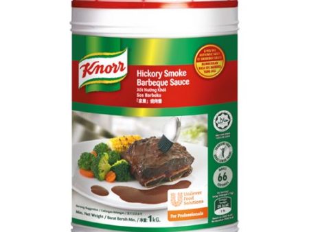 KNORR BBQ Hickory Smoked Sauce 1kg bottle Online Hot Sale