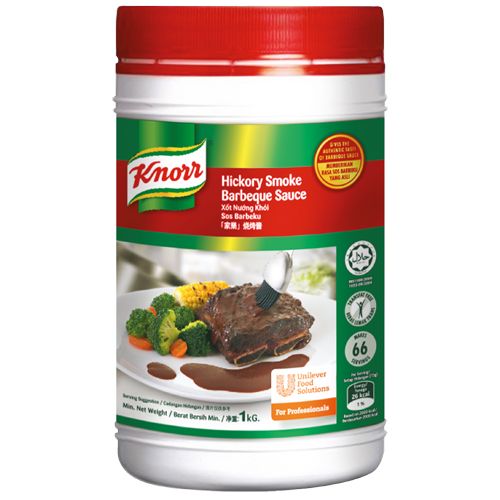 KNORR BBQ Hickory Smoked Sauce 1kg bottle Online Hot Sale