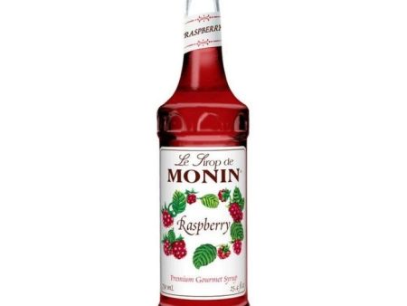 MONIN Raspberry Syrup 700ml bottle Hot on Sale