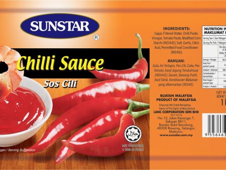 CHILLI SAUCE Sunstar Discount