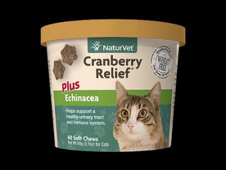 NaturVet Cat Cranberry Relief Soft Chews Discount