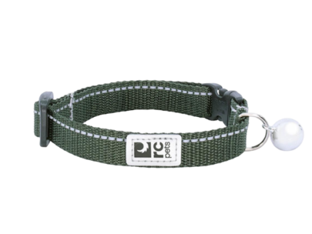 RC Pet Kitty Breakaway Collar - Dark Olive Online now