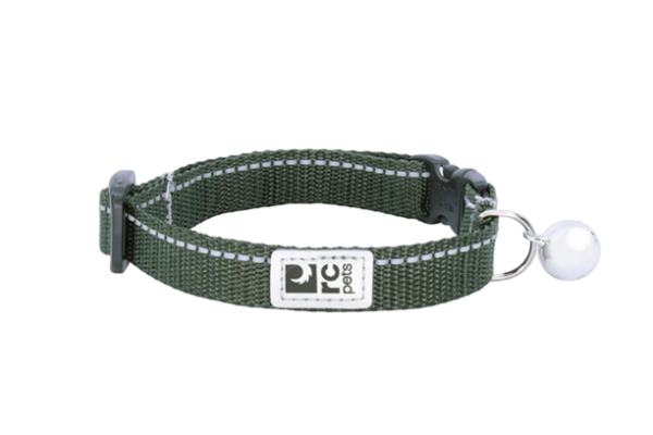 RC Pet Kitty Breakaway Collar - Dark Olive Online now