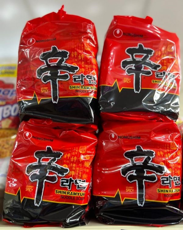 SHIN RAMYUN Noodles SPICY Korean 5no120g pk For Cheap