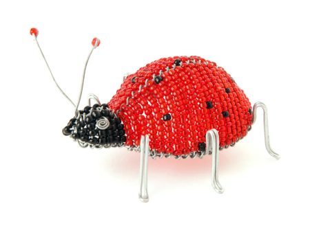 Beaded Ladybug Sculpture Online