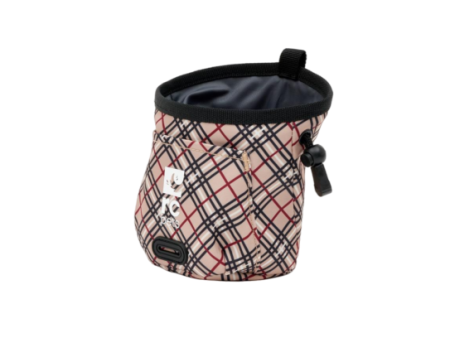 RC Pet Essential Treat Bag - Tan Tartan on Sale