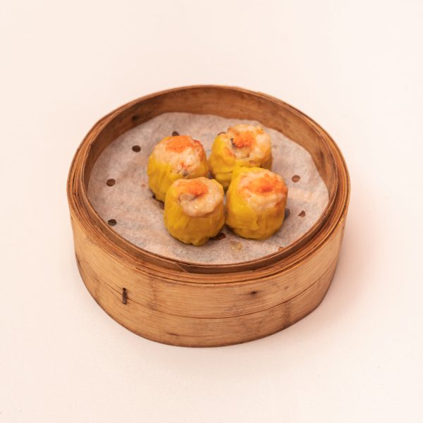 Steamed Shrimp and Pork Dumplings topped with Fish Roe (4pcs) 鱼籽烧卖皇 Discount