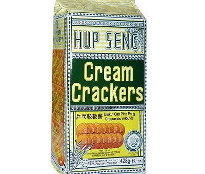 BISCUIT CREAM CRACKERS HupSeng 428g pack Online Hot Sale