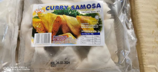 SAMOSA CURRY POTATO LS 20pcs 500g pack Online Hot Sale