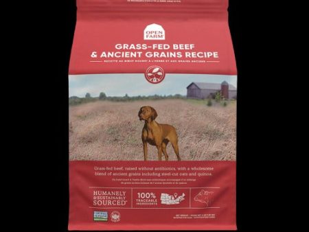 Open Farm Grass-Fed Beef Anicent Grain Dog Discount