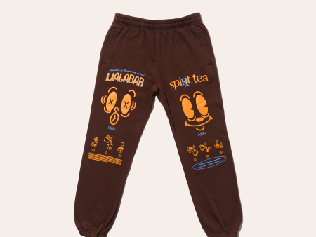 MALABAR TONIC Brown Sweatpants Online Sale