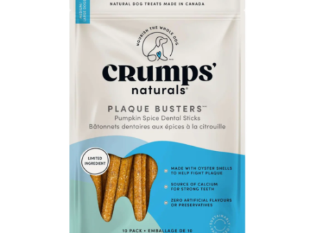 Crumps Plaque Busters Pumpkin Spice Dental Sticks Sale