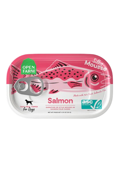 OPEN FARM DOG CAN SILKY MOUSSE SALMON For Discount