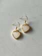 Chubby Heart Jade Earrings Discount