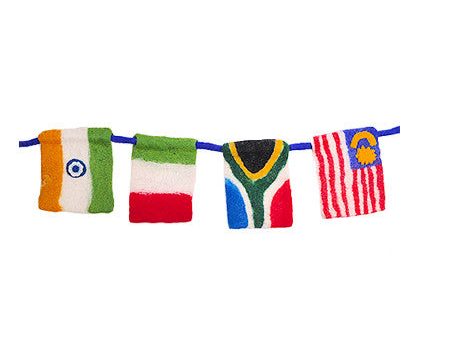 Felt Travel Flags Supply