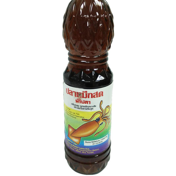 FISH SAUCE Thailand Sotong Brand 880ml Plastic bottle Discount