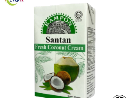 SANTAN   Coconut Cream UHT Kampon 1 Liter  PASTI SEDAP  Online