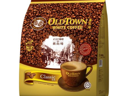 COFFEE WHITE Oldtown 3in1 38g x 15 sticks pack Online now