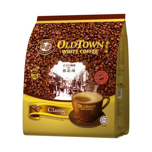 COFFEE WHITE Oldtown 3in1 38g x 15 sticks pack Online now