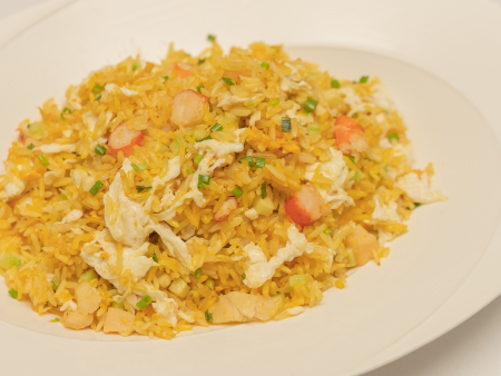 Pearl Fried Rice with Deluxe Seafood and Homemade Spicy XO Sauce XO海皇炒饭 Hot on Sale