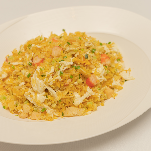 Pearl Fried Rice with Deluxe Seafood and Homemade Spicy XO Sauce XO海皇炒饭 Hot on Sale