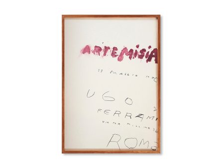 ARTEMISIA PRINT (1980) by Cy Twombly Cheap