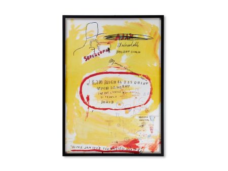 SUPERCOMB PRINT (1988) by Jean Michel Basquiat Online now